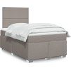 Box spring postel s matrací 120x190 cm textil [3290425] (Barva Krémová)