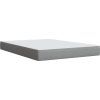 Box spring postel s matrací 140x190 cm textil [3287056] (Barva Světle šedá)