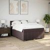 Box spring postel s matrací 140x190 cm textil [3287077] (Barva Světle šedá)