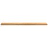 Okenní parapety 2ks světle hnědé 110x15x2cm masivní dub [4009089] (Barva Přírodní)