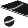 Automatická markýza LED a senzor větru 350x250 cm [3068894] (Barva Antracitová)