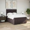 Box spring postel s matrací 140x190 cm textil [3293963] (Barva Světle šedá)