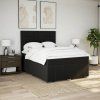 Box spring postel s matrací 140x190 cm textil [3291669] (Barva Modrá)