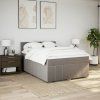 Box spring postel s matrací 140x190 cm textil [3289369] (Barva Modrá)