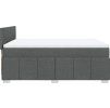 Box spring postel s matrací 140x190 cm textil [3289369] (Barva Modrá)