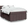 Box spring postel s matrací 140x190 cm textil [3289369] (Barva Modrá)