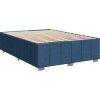 Box spring postel s matrací 140x190 cm textil [3289369] (Barva Modrá)