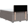 Box spring postel s matrací 120x190 cm textil [3287018] (Barva Taupe)
