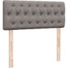 Box spring postel s matrací 120x190 cm textil [3287018] (Barva Taupe)