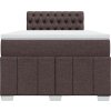 Box spring postel s matrací 120x190 cm textil [3287018] (Barva Taupe)
