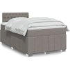 Box spring postel s matrací 120x190 cm textil [3287018] (Barva Taupe)