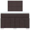 Box spring postel s matrací 120x190 cm textil [3291604] (Barva Taupe)
