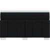 Box spring postel s matrací 120x190 cm textil [3285461] (Barva Krémová)