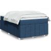 Box spring postel s matrací 120x190 cm textil [3285461] (Barva Krémová)