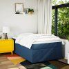Box spring postel s matrací 120x190 cm textil [3285461] (Barva Krémová)