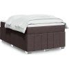 Box spring postel s matrací 120x190 cm textil [3285461] (Barva Krémová)