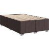 Box spring postel s matrací 120x190 cm textil [3285461] (Barva Krémová)