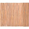 Bambusový plot 100 x 400 cm [140390] (Barva Hnědá)
