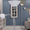 Stojací lampa [242732] (Barva Šedá)