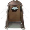Sprchový stan nepromokavý [4009477] (Barva Hnědá)