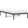 Kovový rám postele 100 x 190 cm [373667] (Barva Bílá)