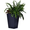 Květináč Keter Rattan Planter M 55,4 l grafitový [612010]