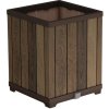 Květináč Keter Deco Square Tall walnut [612031]