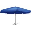 Zahradní slunečník s hliníkovou tyčí 500 cm [47369] (Barva azurově modrá)