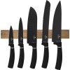 Sada nožů Berlingerhaus s magnetickým držákem 6 ks Matte Black Collection [6341241]
