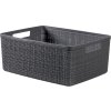 Box Curver Jute M 12L šedý [610904]