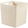 Box Curver Jute Cube 17L béžový [610906]