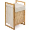 Koš na prádlo G21 55 l, bambusový [635551]