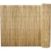 Zahradní rákosový plot 500 x 100 cm [141618] (Barva Hnědá)