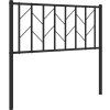 Kovové náhradní čelo postele 90 cm [374514] (Barva Bílá)