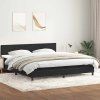 Box spring postel s matrací 180x220 cm samet [3316077] (Barva Světle šedá)