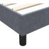 Box spring postel s matrací 180x220 cm samet [3316077] (Barva Světle šedá)
