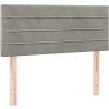 Box spring postel s matrací 90x190 cm samet [3127528] (Barva Růžová)