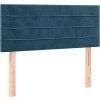 Box spring postel s matrací 100x200 cm samet [3127540] (Barva Růžová)