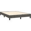 Box spring postel s matrací 140x190 cm samet [3127430] (Barva Tmavě zelená)