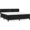 Box spring postel s matrací 180x200 cm samet [3127445] (Barva Světle šedá)