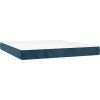 Box spring postel s matrací 180x200 cm samet [3127445] (Barva Světle šedá)