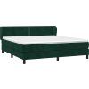 Box spring postel s matrací 180x200 cm samet [3127445] (Barva Světle šedá)
