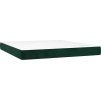 Box spring postel s matrací 180x200 cm samet [3127445] (Barva Světle šedá)