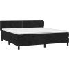 Box spring postel s matrací 160x200 cm samet [3127439] (Barva Světle šedá)