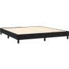 Box spring postel s matrací 160x200 cm samet [3127439] (Barva Světle šedá)