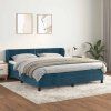 Box spring postel s matrací 160x200 cm samet [3127439] (Barva Světle šedá)