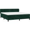Box spring postel s matrací 160x200 cm samet [3127439] (Barva Světle šedá)