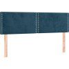 Box spring postel s matrací 140x200 cm samet [3127435] (Barva Černá)