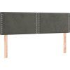 Box spring postel s matrací 140x200 cm samet [3127435] (Barva Černá)