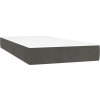 Box spring postel s matrací 80 x 200 cm samet [3127701] (Barva Tmavě moddrá)